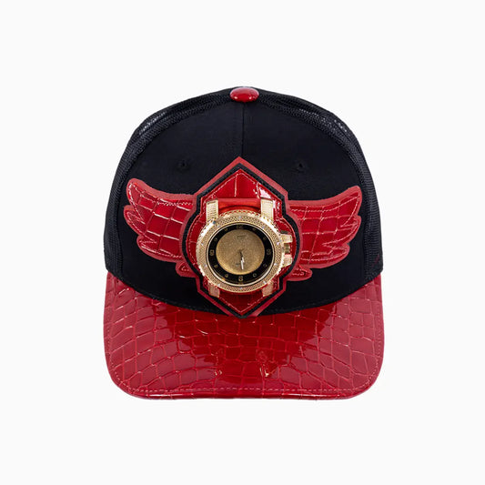 Breyer's Buck 50 Wool Trucker Hat With Leather Visor