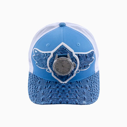 Breyer's Buck 50 Wool Trucker Hat With Leather Visor