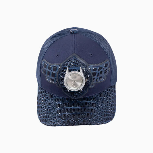 Breyer's Buck 50 Wool Trucker Hat With Leather Visor