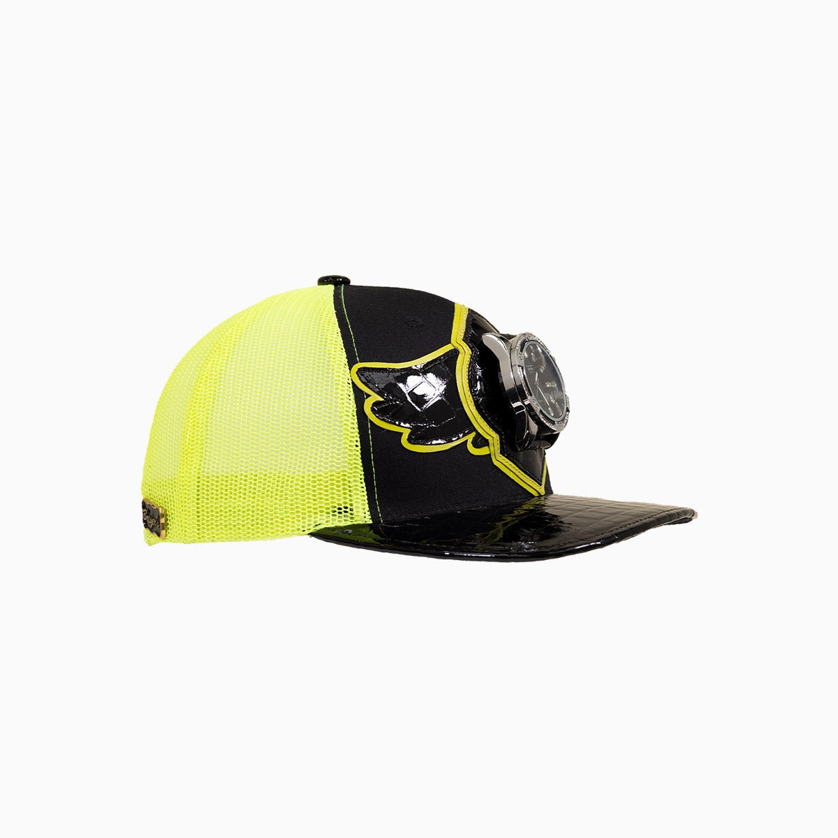 Breyer's Buck 50 Wool Trucker Hat With Leather Visor