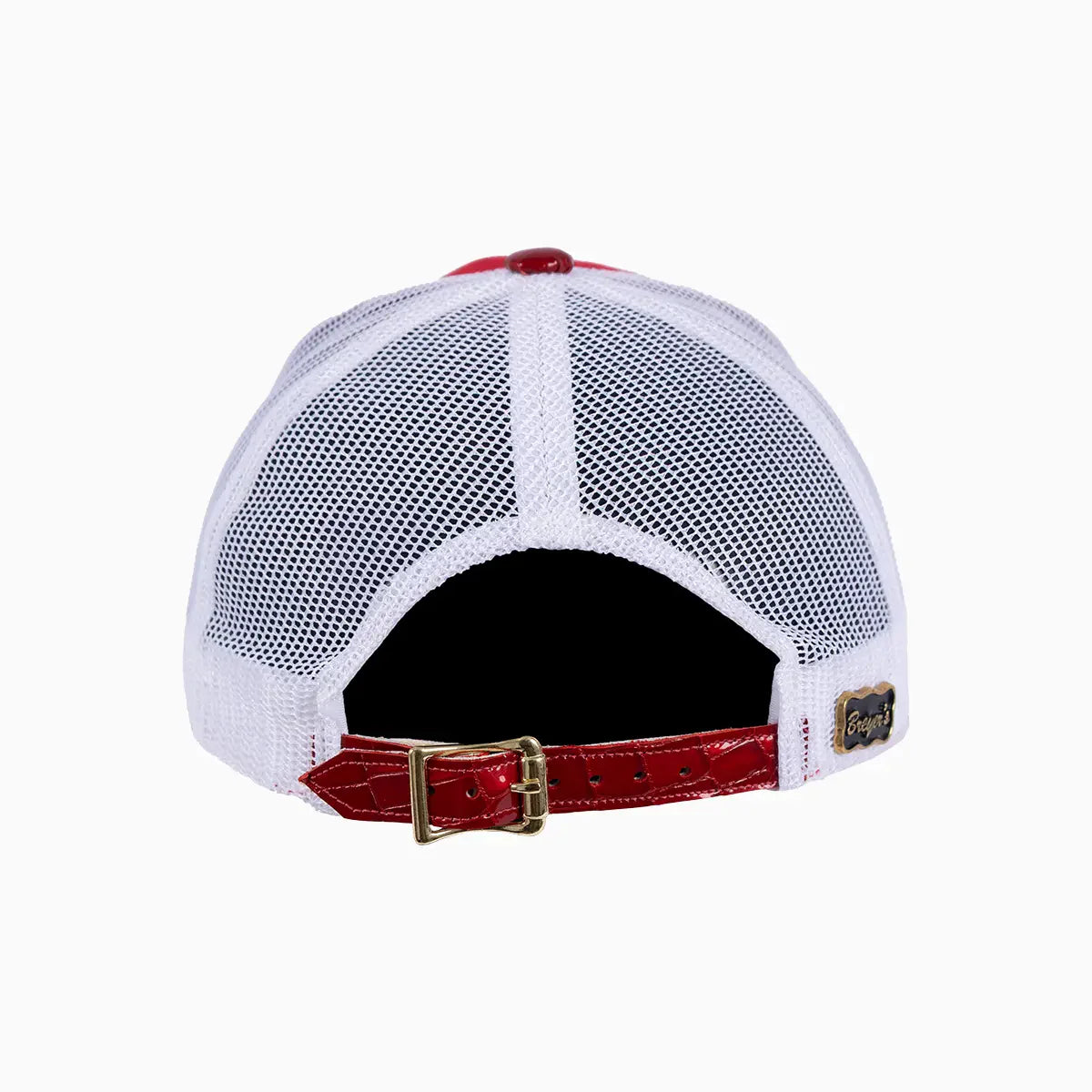 Breyer's Buck 50 Wool Trucker Hat With Leather Visor