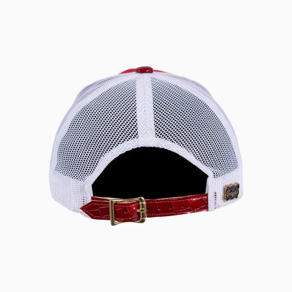 Breyer's Buck 50 Wool Trucker Hat With Leather Visor