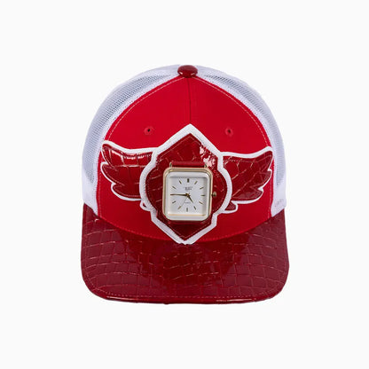 Breyer's Buck 50 Wool Trucker Hat With Leather Visor