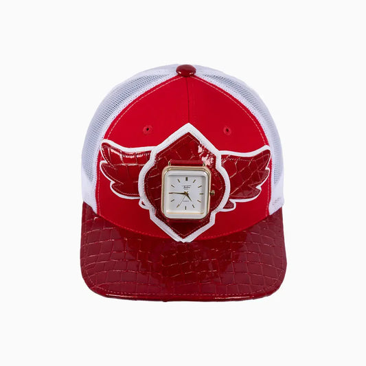 Breyer's Buck 50 Wool Trucker Hat With Leather Visor