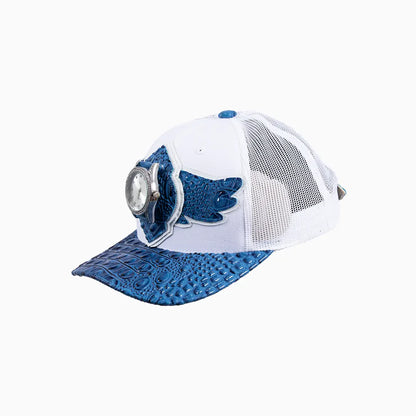 Breyer's Buck 50 Wool Trucker Hat With Leather Visor