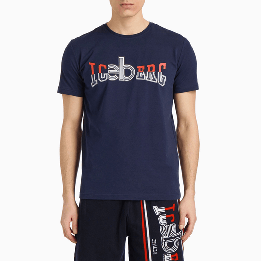 Men's 3D Effect Logo T Shirt