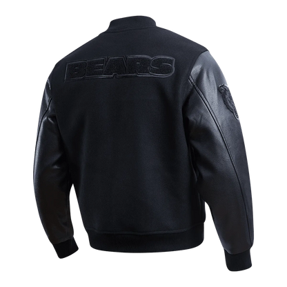 Men's Chicago Bears Triple Logo Varsity Jacket