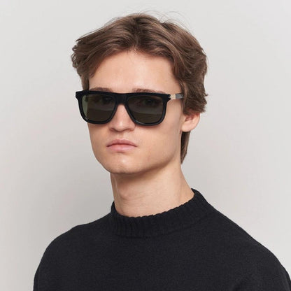 Men's Gucci Black Grey Sunglasses