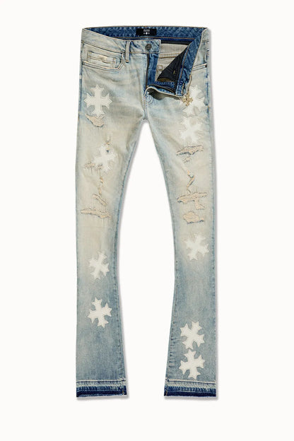 Men's Super Skinny Stacked Eden Denim Pant