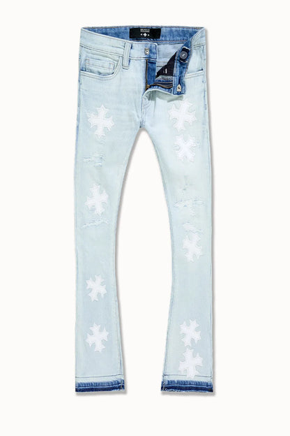 Kid's Super Skinny Stacked Eden Denim Pant