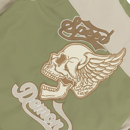 Men's PU Moto Sports Faux Leather Jacket