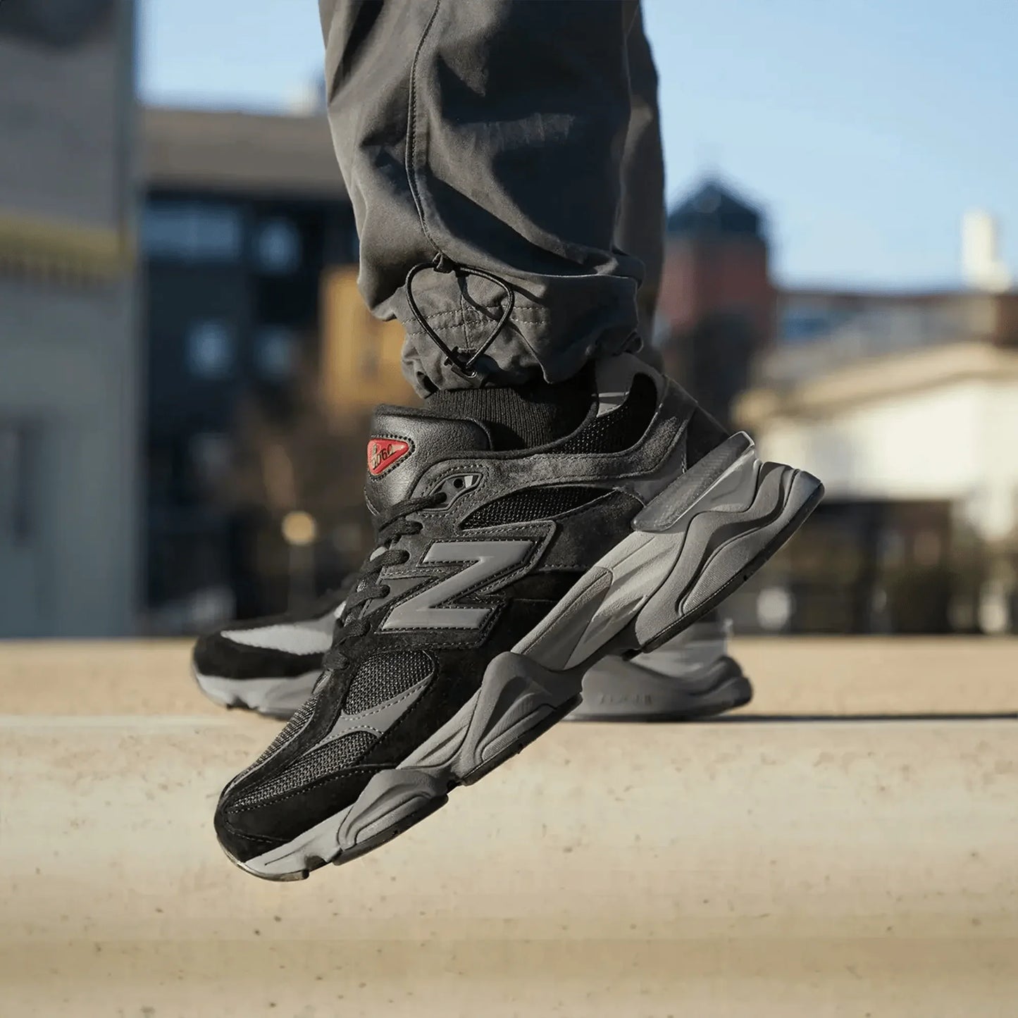 Kid's 9060 "Black Grey" Pre School