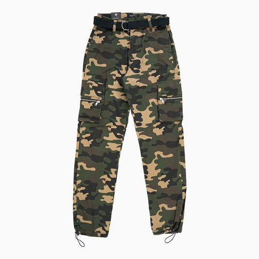 Women's Zipper Cargo Pocket Jogger Pant