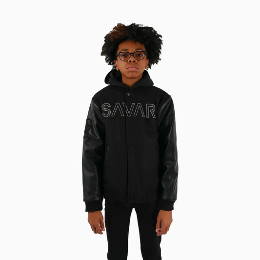 Kid's Beast Wool Varsity Jacket