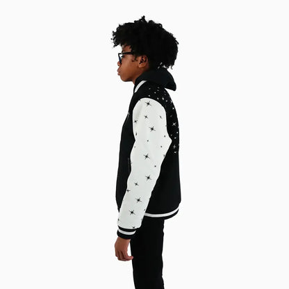 Kid's Faded Wool Varsity Jacket