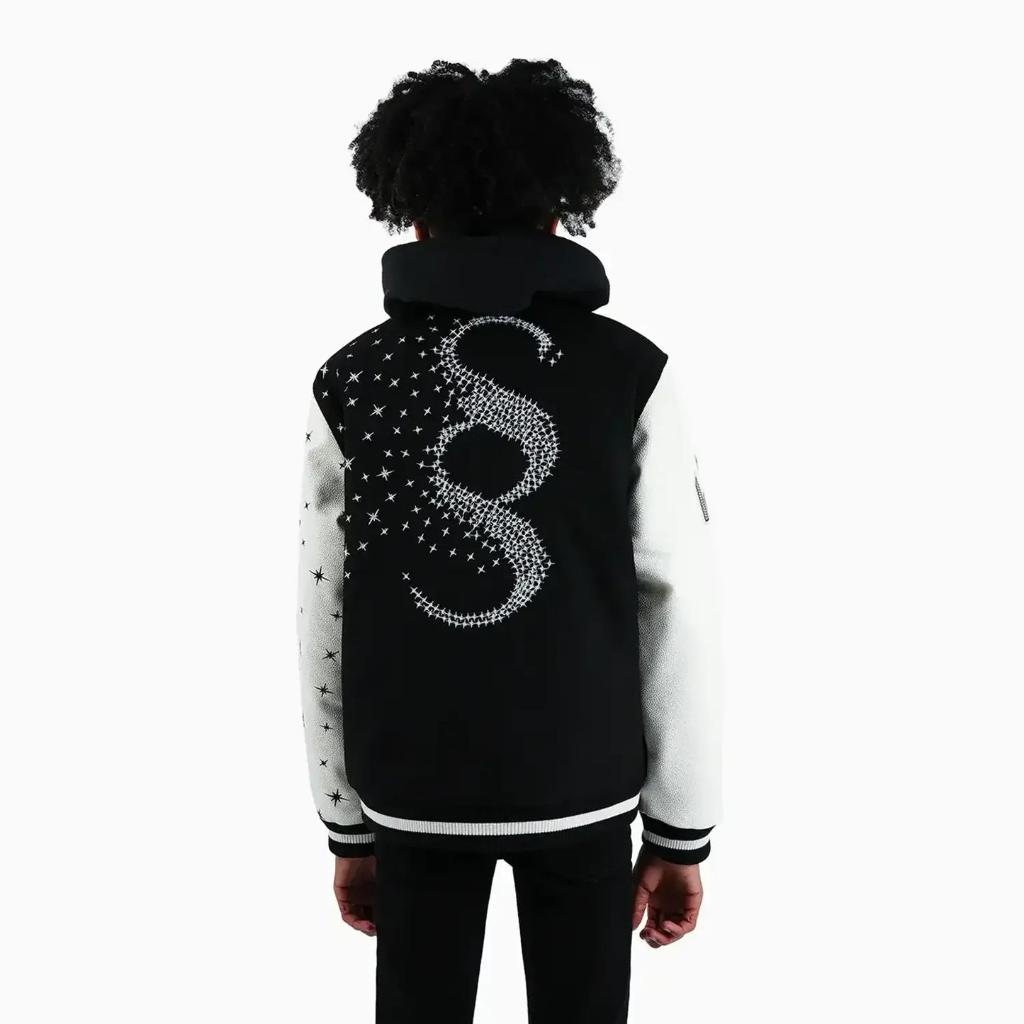 Kid's Faded Wool Varsity Jacket