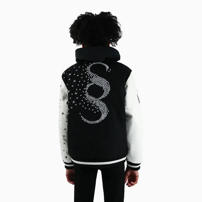 Kid's Faded Wool Varsity Jacket