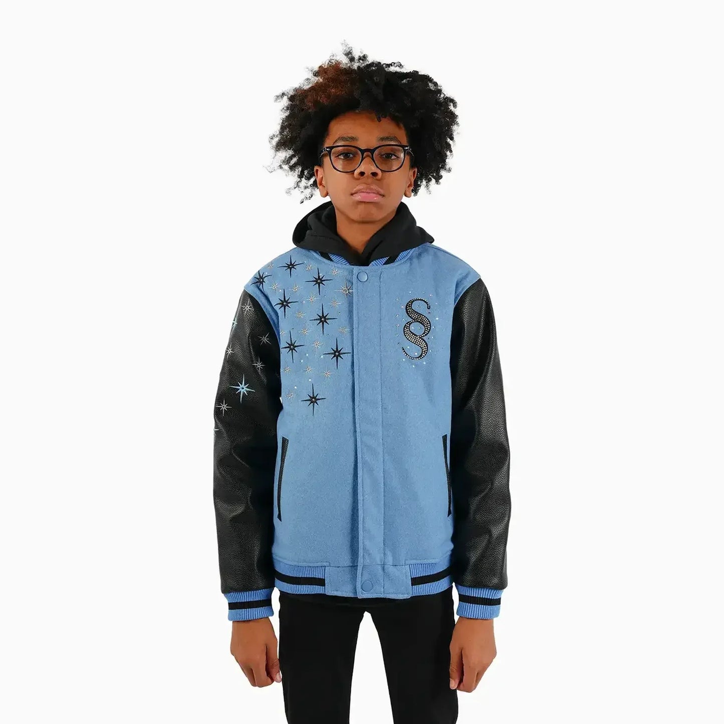 Kid's Starlight Wool Varsity Jacket