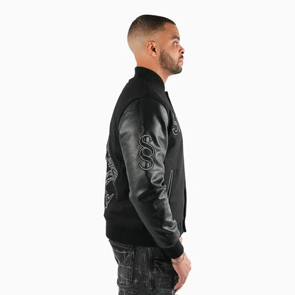 Men's Beast Wool Varsity Jacket