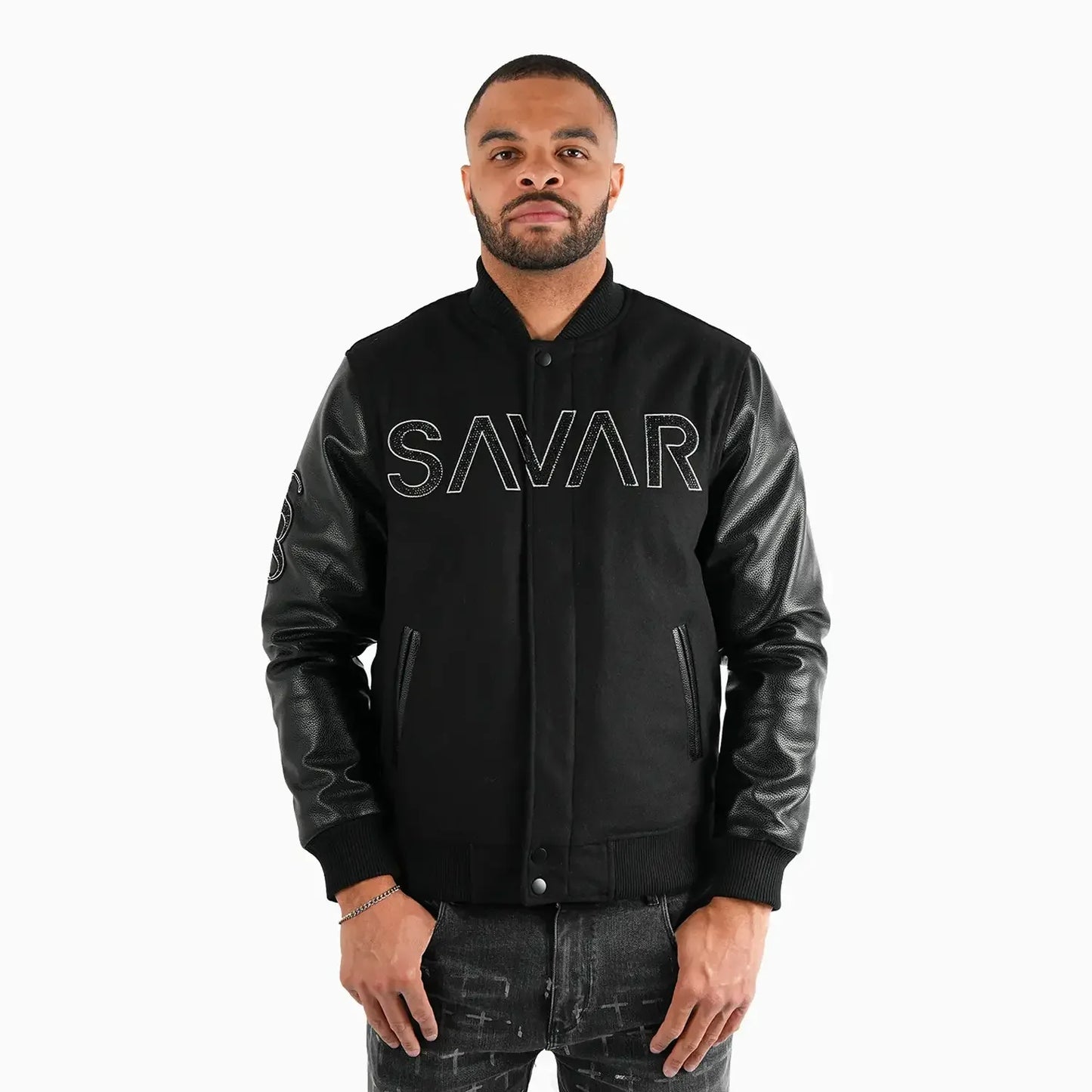 Men's Beast Wool Varsity Jacket