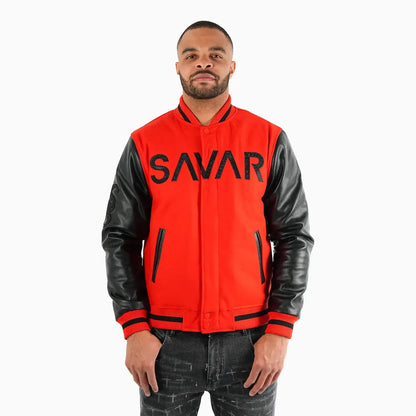 Men's Beast Wool Varsity Jacket