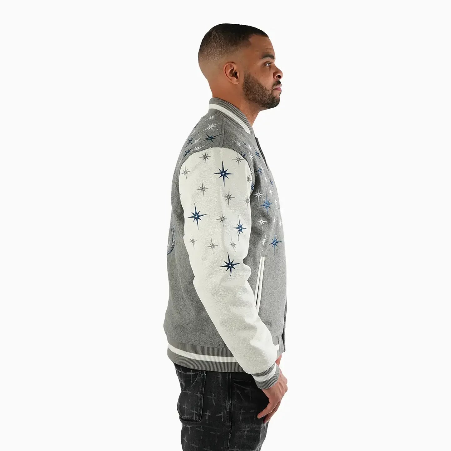 Men's Starlight Wool Varsity Jacket