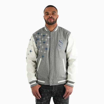 Men's Starlight Wool Varsity Jacket