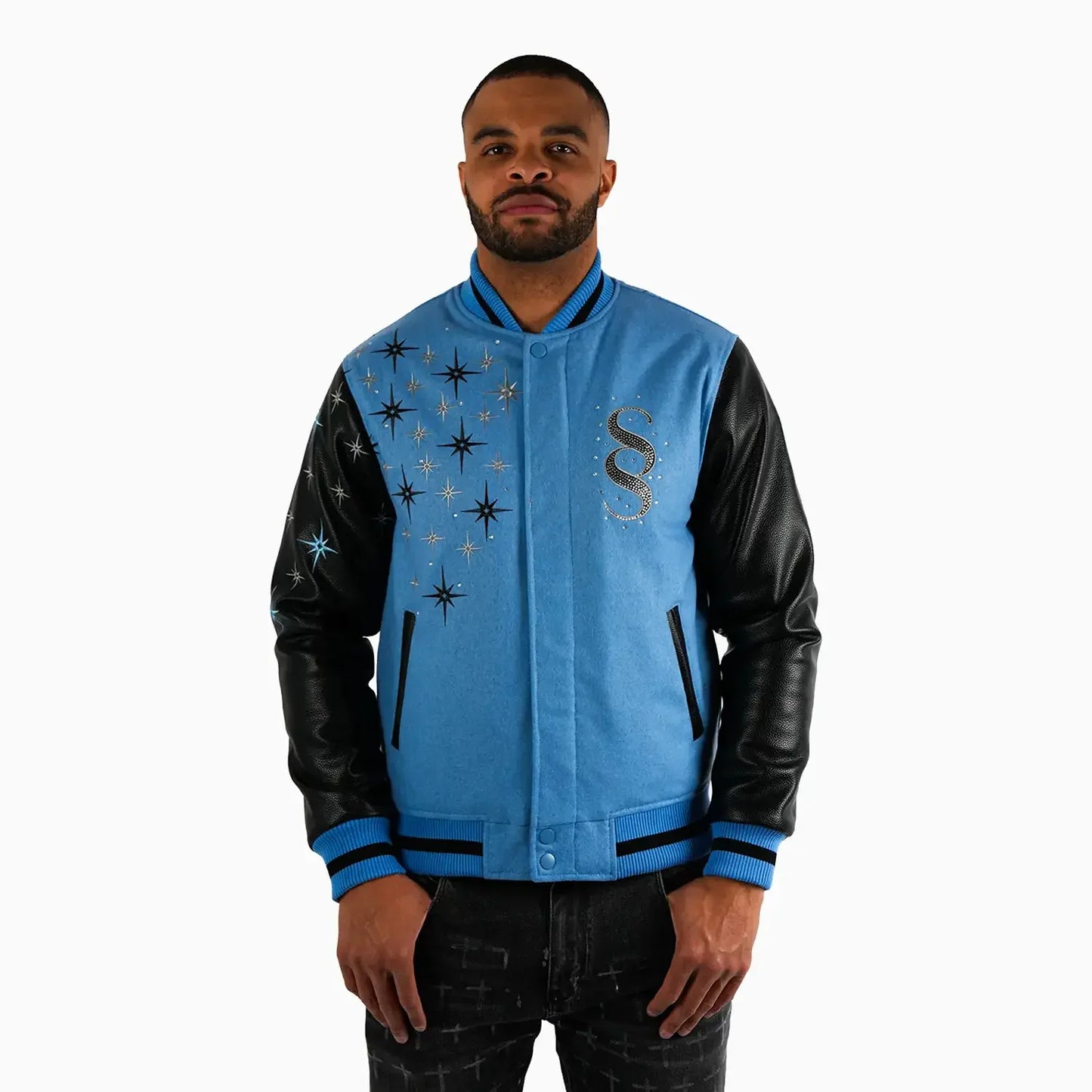 Men's Starlight Wool Varsity Jacket