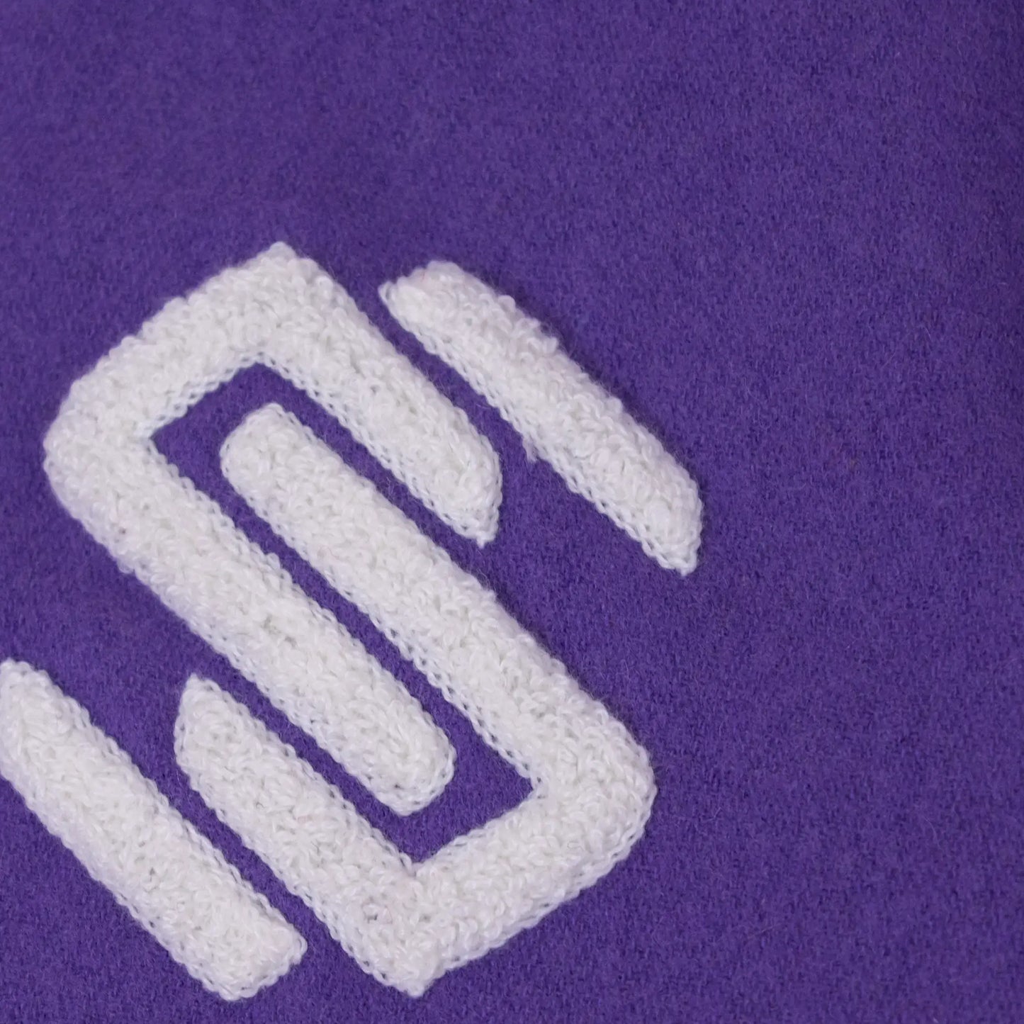 Women's Circle Wool Varsity Jacket