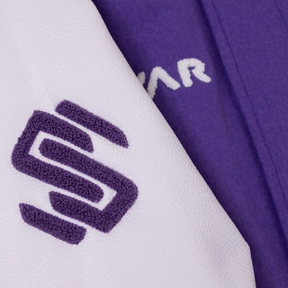 Women's Circle Wool Varsity Jacket