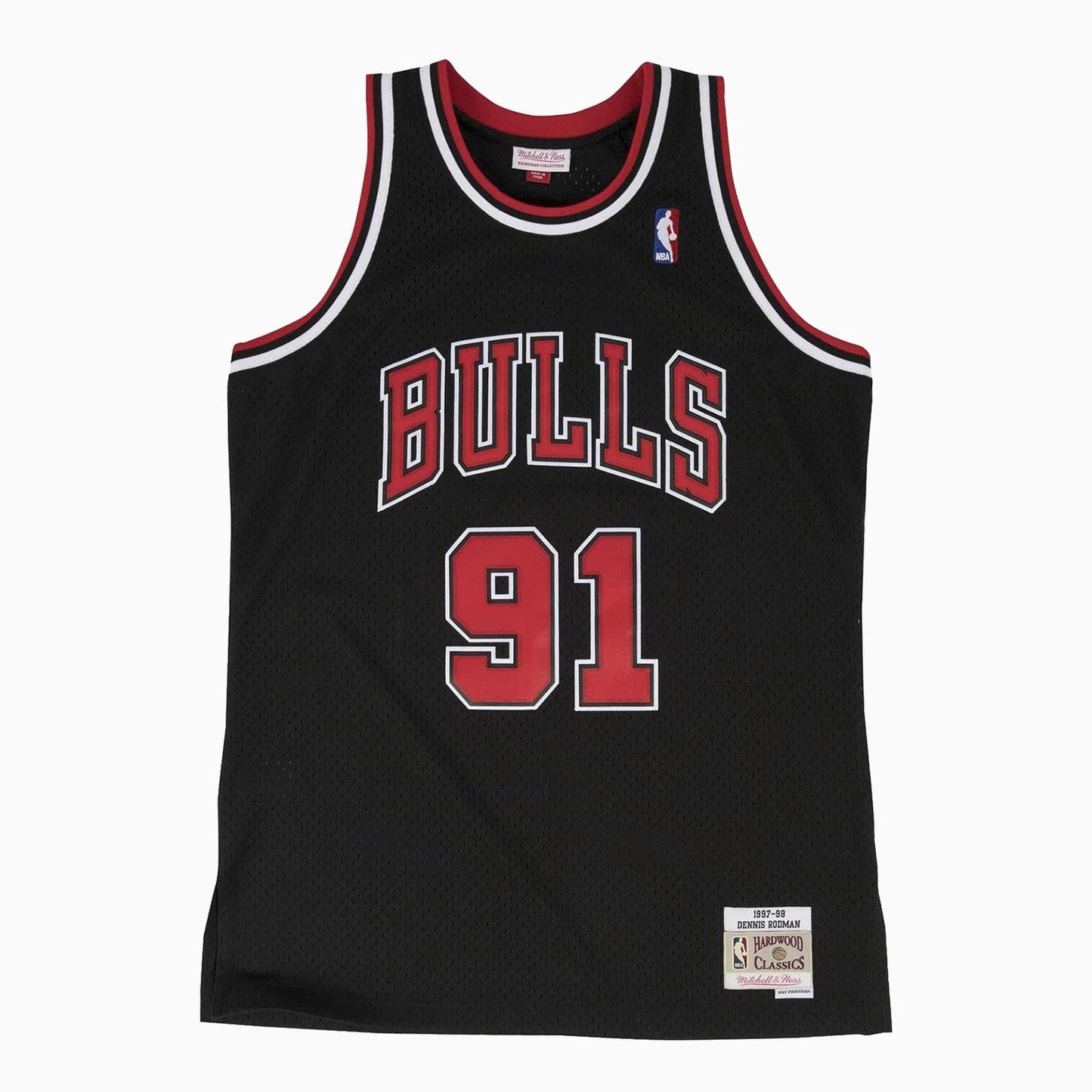 Swingman Dennis Rodman Chicago Bulls NBA 1995-96 Alternate Jersey