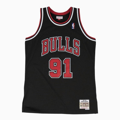 Swingman Dennis Rodman Chicago Bulls NBA 1995-96 Alternate Jersey