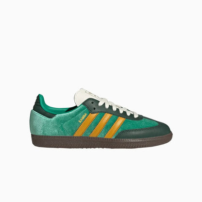 Women's Originals Samba OG "Green Preloved Yellow Velvet"