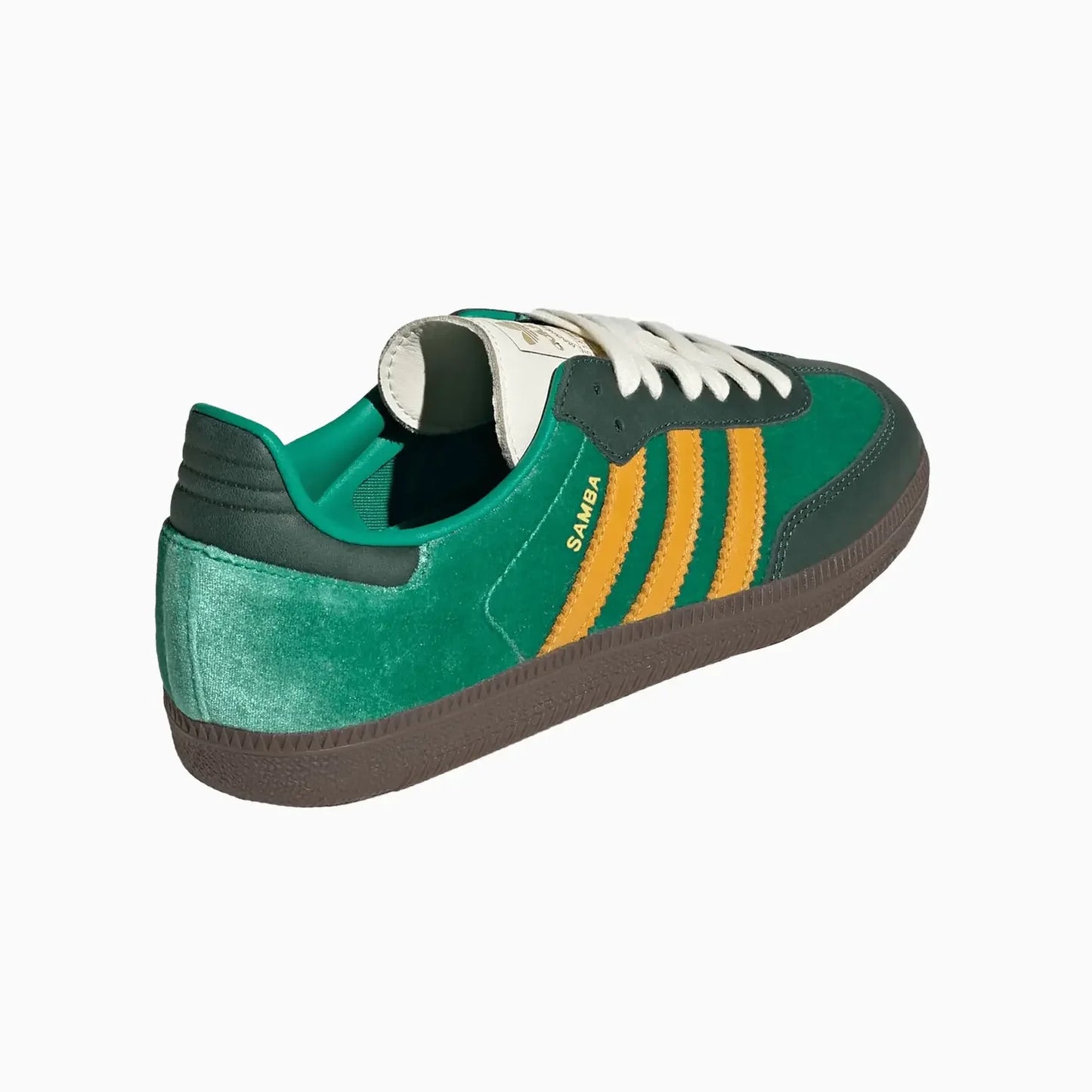 Women's Originals Samba OG "Green Preloved Yellow Velvet"