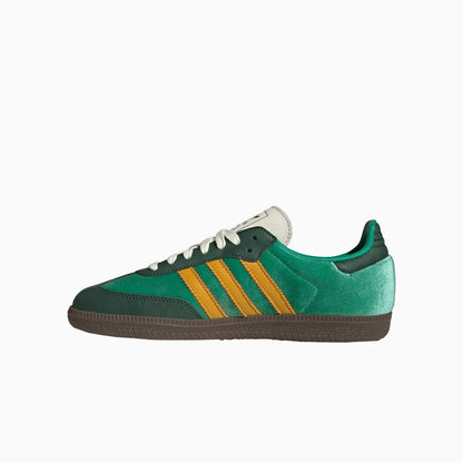 Women's Originals Samba OG "Green Preloved Yellow Velvet"