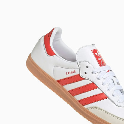 Women's Originals Samba OG "White Solar Red Gum"