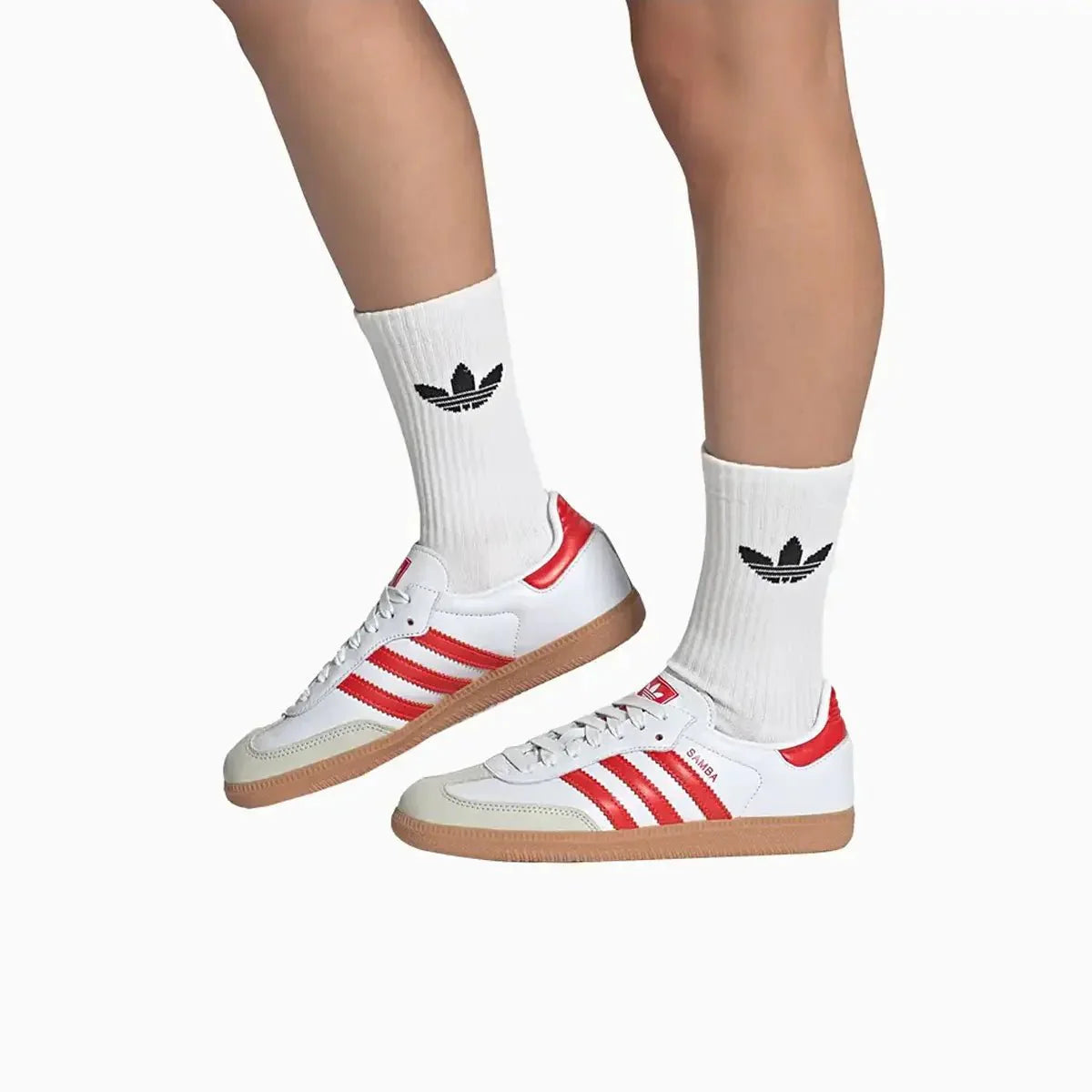 Women's Originals Samba OG "White Solar Red Gum"