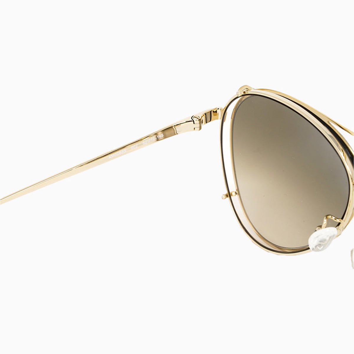 Alexander Mcqueen Pilot Gold Metal Sunglasses