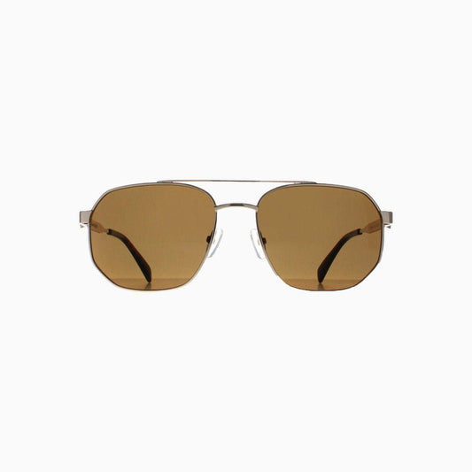 Men's Alexander Mcqueen Gold Brown Sunglasses