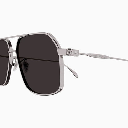 Men's Ruthenium Grey Sunglasses