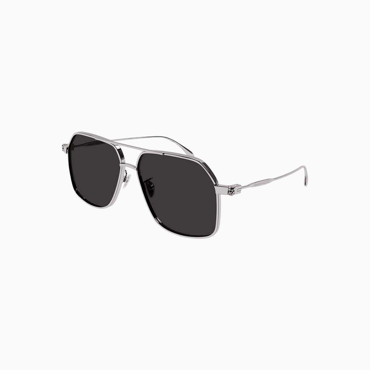 Men's Ruthenium Grey Sunglasses