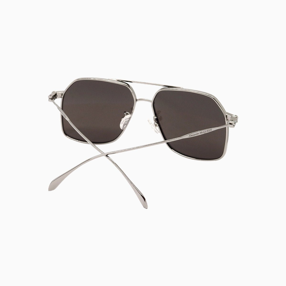 Men's Ruthenium Grey Sunglasses
