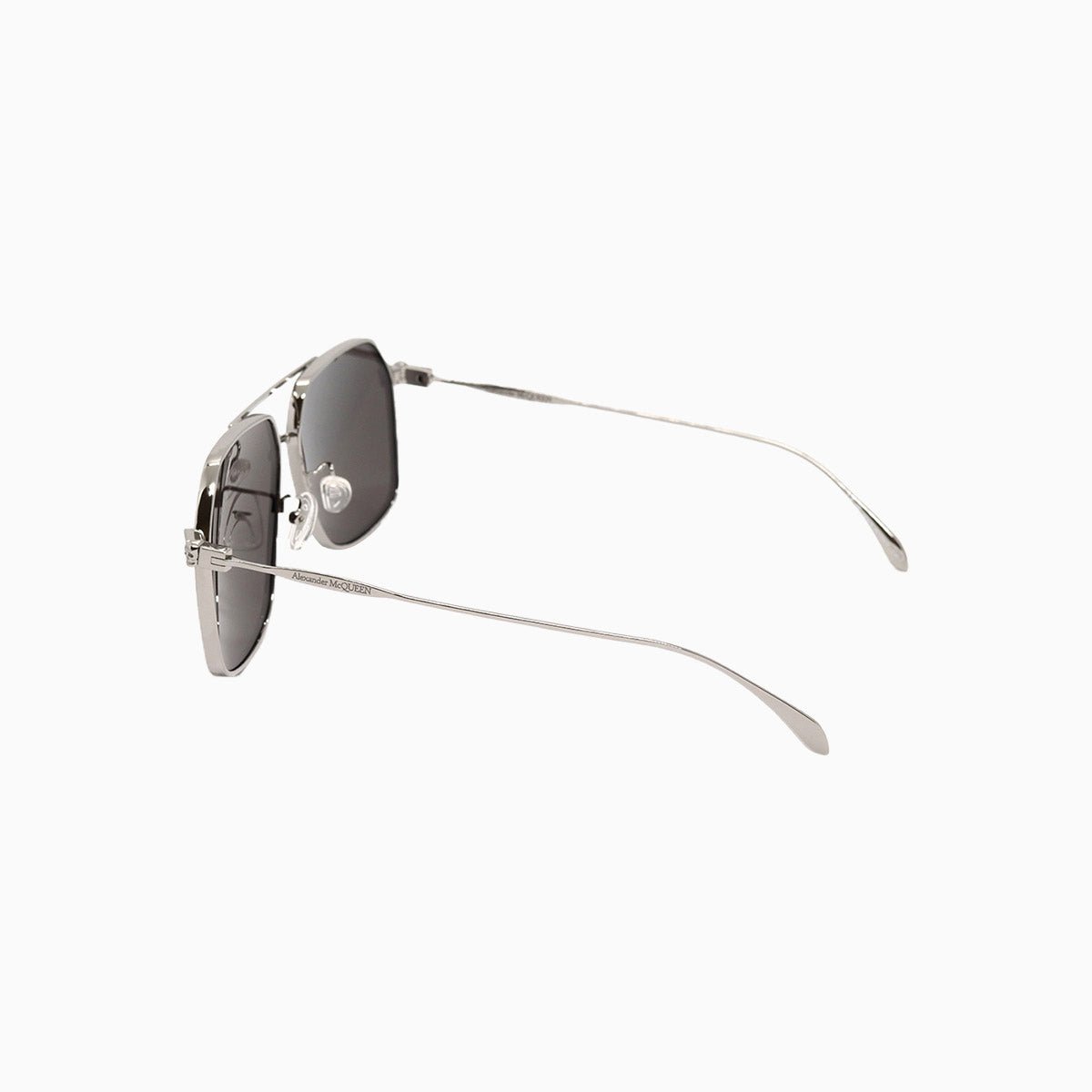 Men's Ruthenium Grey Sunglasses