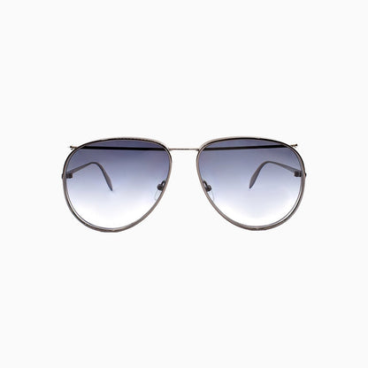 Alexander Mcqueen Pilot Metal Grey Sunglasses