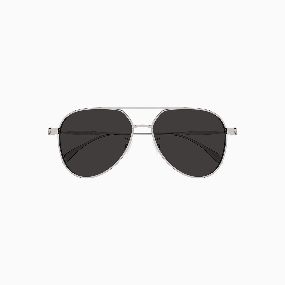 Alexander Mcqueen Ruthenium Grey Sunglasses