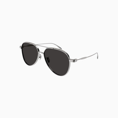 Alexander Mcqueen Ruthenium Grey Sunglasses