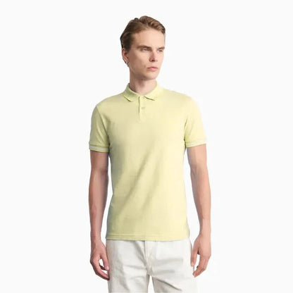 Men's Stretch Cotton Slim Fit Polo Shirt With Branding