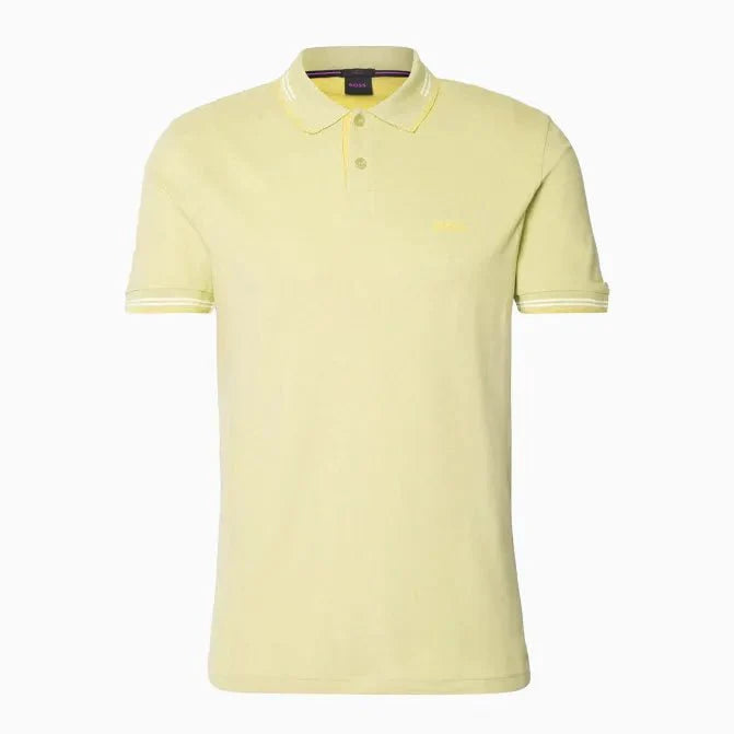 Men's Stretch Cotton Slim Fit Polo Shirt With Branding