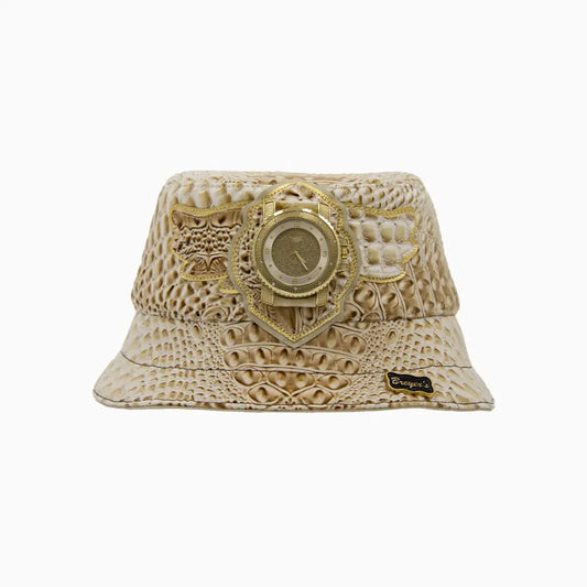 Breyer's Buck 50 Bucket Leather Watch Hat