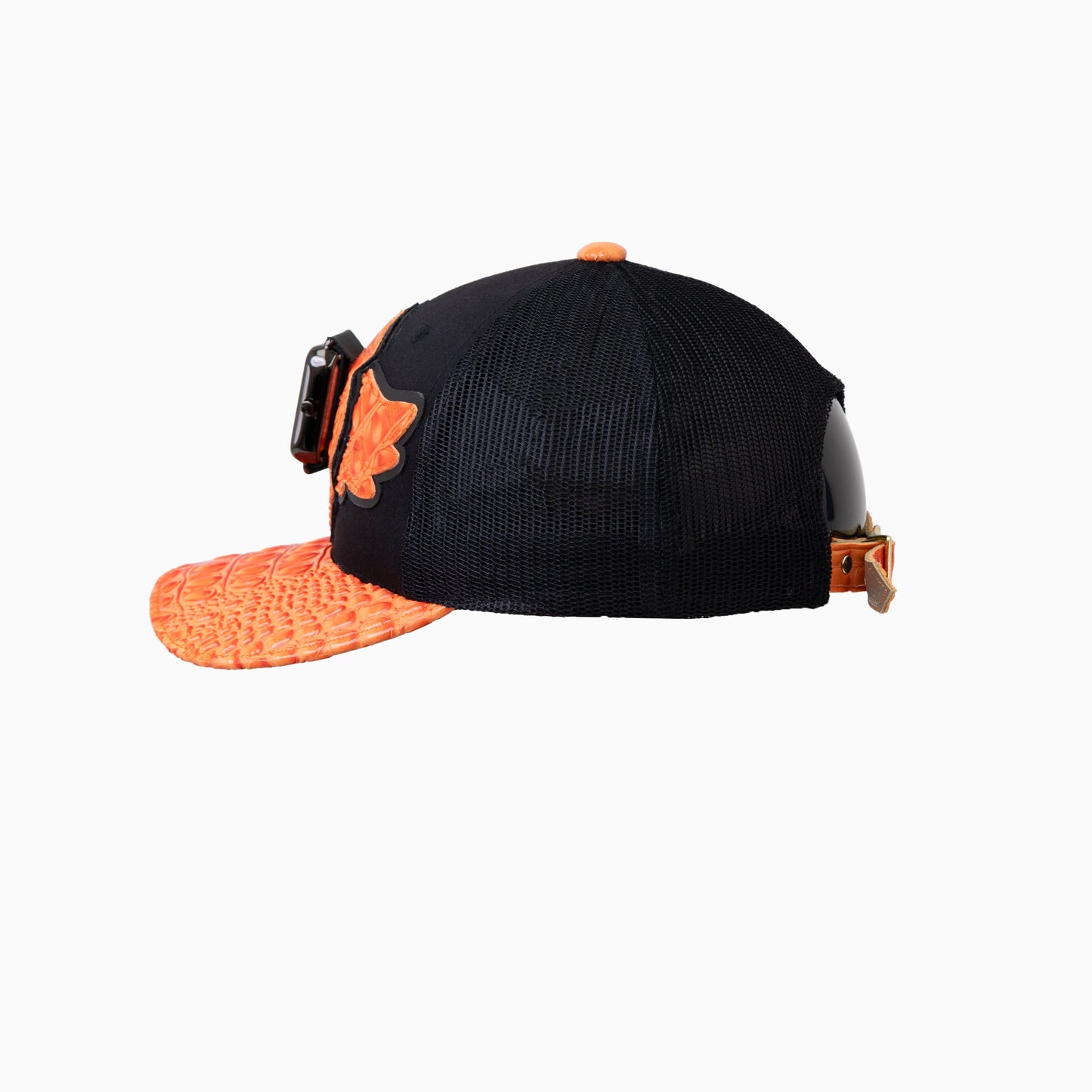 Breyer's Buck 50 Wool Trucker Hat With Leather Visor